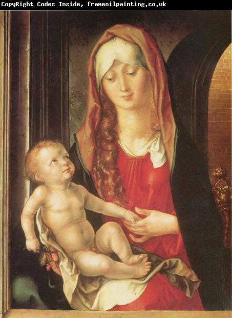 Albrecht Durer Maria mit Kind vor einem Torbogen
